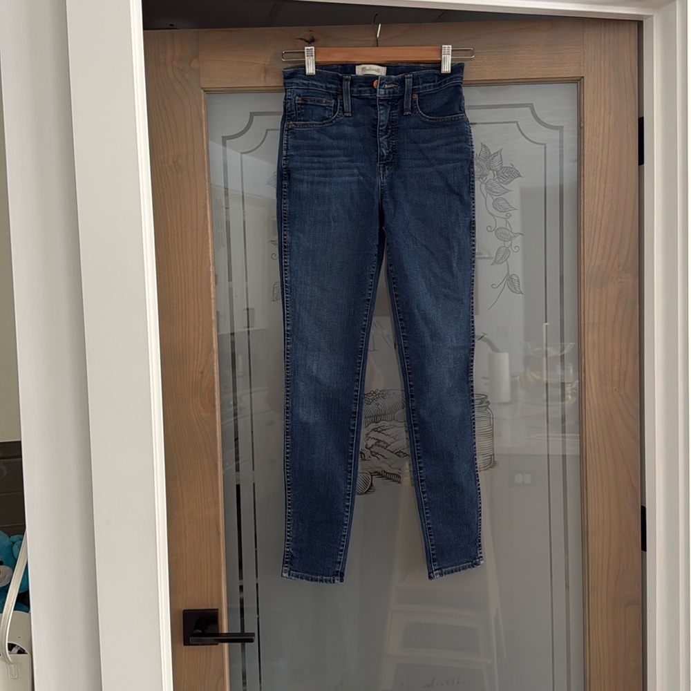 Madewell 10” hi rise skinny jeans